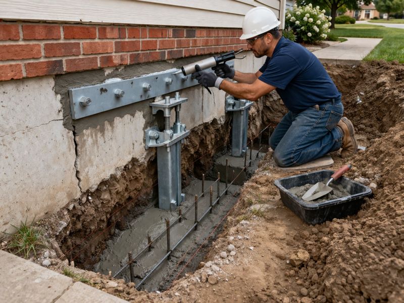 Home Foundation Repair in Oxon Hill, MD