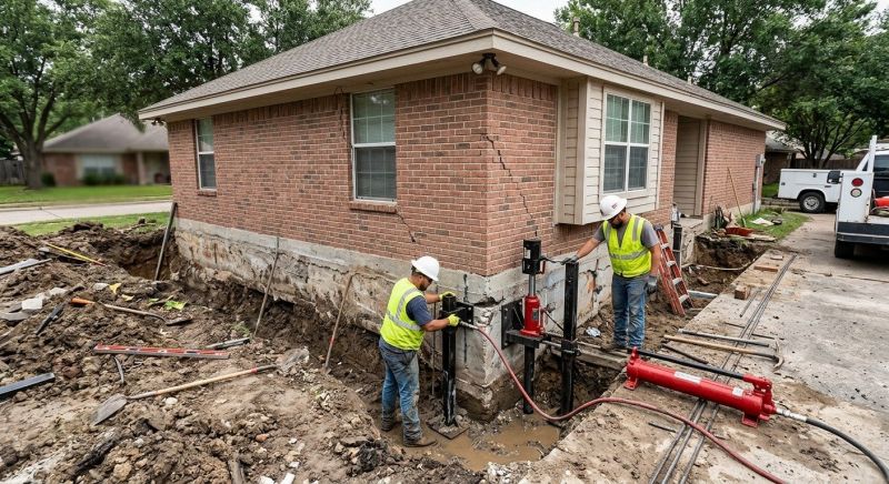 House Foundation Repair in Rockville, MD
