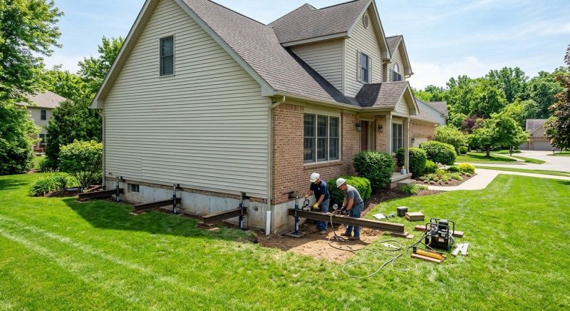 House Leveling in Montgomery County, MD