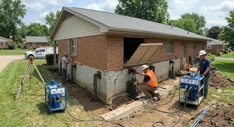 House Leveling in Rockville, MD