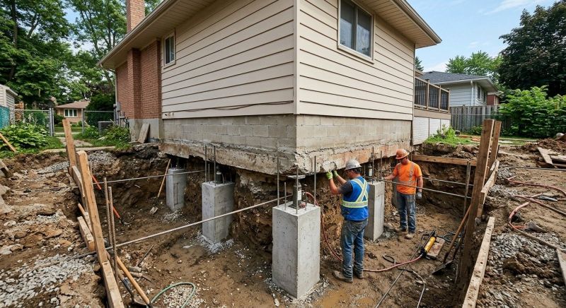 House Underpinning in Fort Washington, MD