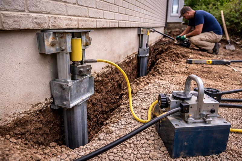 Sinking Foundation Repair in Takoma Park, MD