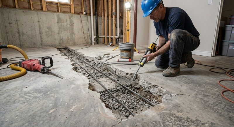 Slab Foundation Repair in Fort Washington, MD