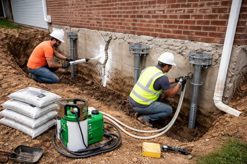 Structural Foundation Repair in Dunkirk, MD