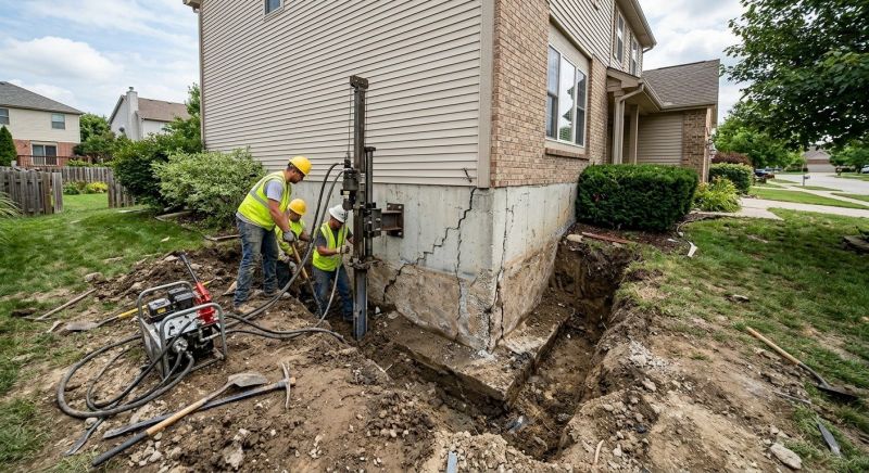 Structural Foundation Repair in Potomac, MD
