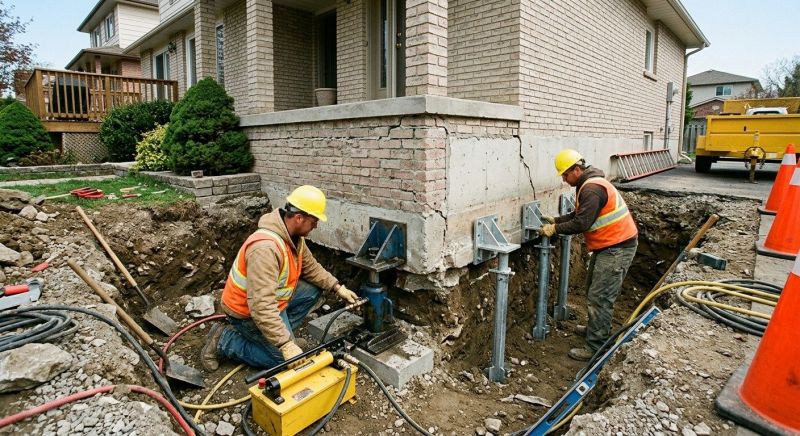 Structural Foundation Repair in Reston, VA
