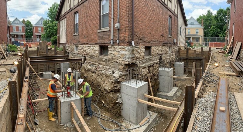 Structural Underpinning in Fort Washington, MD